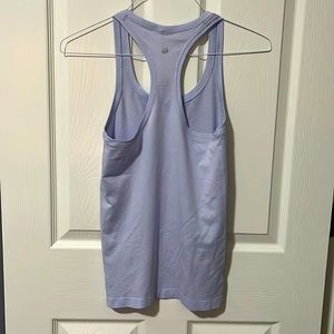 Swiftly Tech Razorback Tank Top 2.0 Serene Blue Size 4